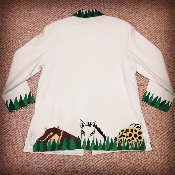 Anage~Zoo Animals Embroidery Jacket - Picture 11 of 14